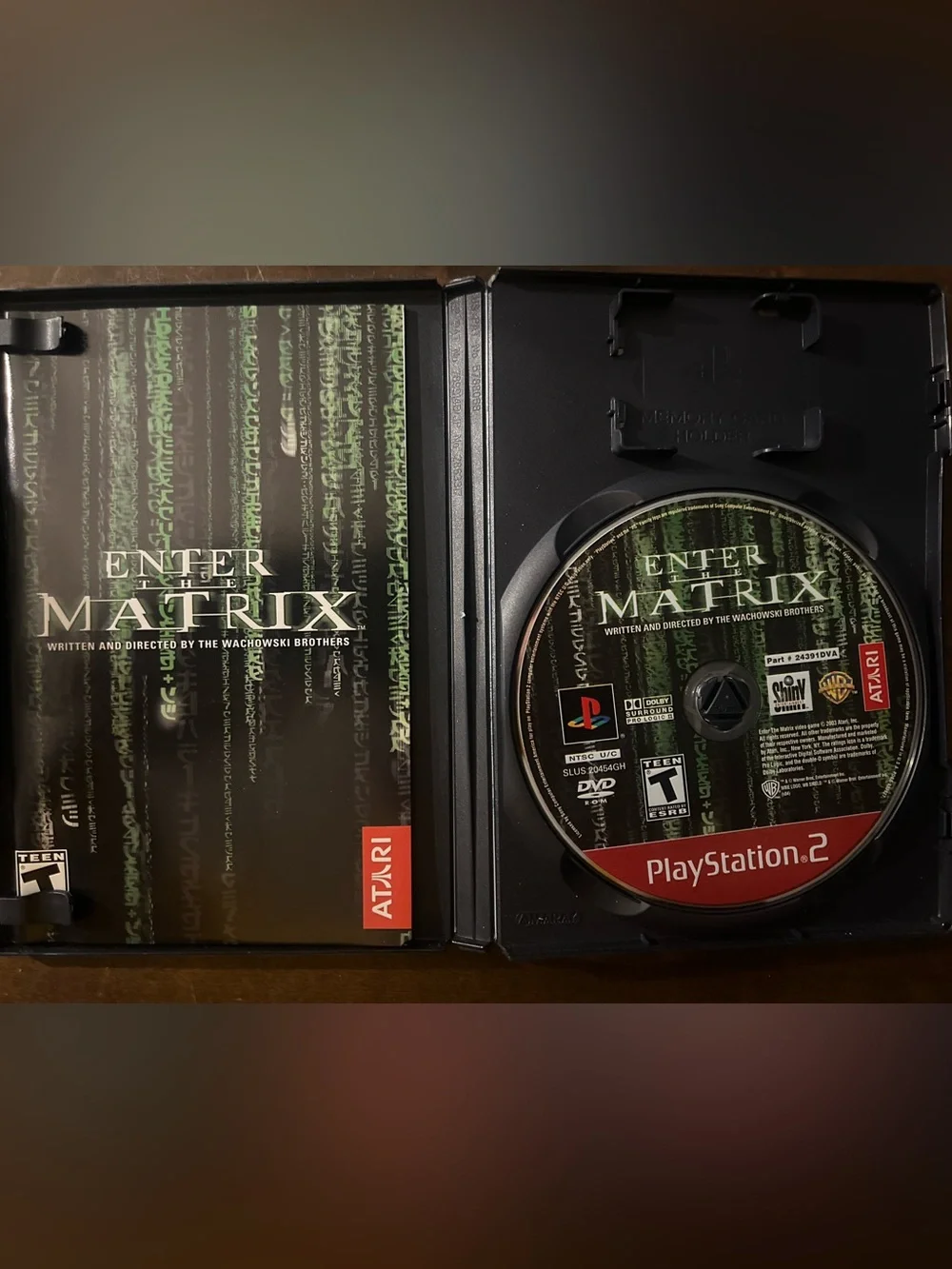 Pre-Owned CIB Enter the Matrix Greatest Hits Version PlayStation 2 Video Game